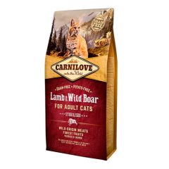 Carnilove Feline Sterilised Lamb & Wild Boar