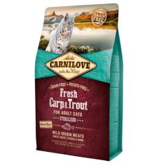 Carnilove Feline Sterilised Fresh Carp & Trout