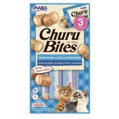 Churu Cat Bites Tuna With Scallop