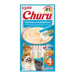 Churu Cat Tuna with Seafood Recipe