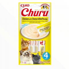 Churu Cat Chicken with Cheese and Beef Recipe