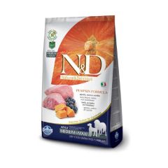 Farmina N&D Grain Free Pumpkin Adult Medium & Maxi Cordeiro Cães