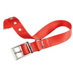 Colar Ferplast Nylon Club Vermelho