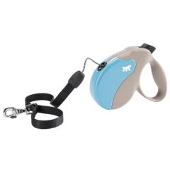 Correia extensible Ferplast Amigo Cordón Azul Beige