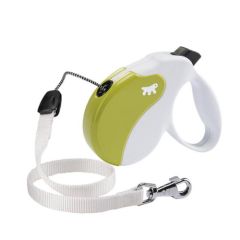 Correia extensible Ferplast Amigo Cordón Branco Verde