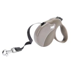 Correia extensible Ferplast Amigo Cinta Cinza