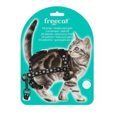 Cat's Best Smart Pellets - Kit Correia + Arnês para Gatos Freecat