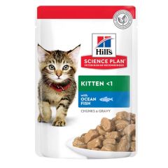 Hill's Feline Kitten Peixe Azul (Saquetas)
