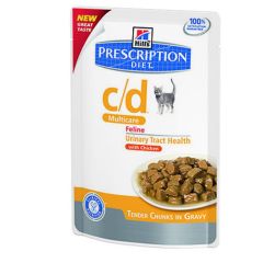 Hill's Prescription Diet C/D Frango Feline (Saquetas)