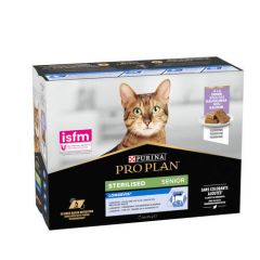 Pro Plan Cat Multipack Sterilised Senior Turkey (Saquetas)