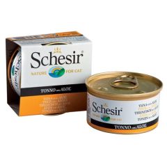 Schesir Gato Atum e Aloe em Gelatina (Latas)
