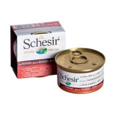 Schesir Gato Atum com Boi e Arroz (Latas)