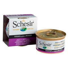Schesir Gato Atum e Boi em Gelatina (Latas)