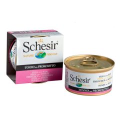 Schesir Gato Atum e fiambre em Gelatina (Latas)