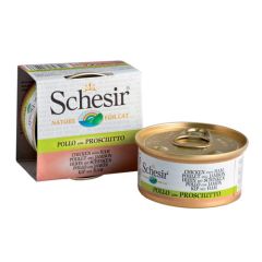 Schesir Gato Filetes de Frango e Fiambre (Latas)