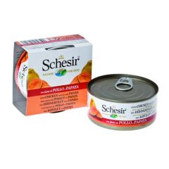 Schesir Cão Frango ePapaia (Latas)