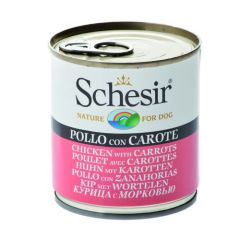 Schesir Cão Frango e Cenoura (Latas)