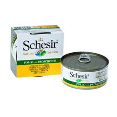 Schesir Cão Frango e fiambre em Gelatina (Latas)