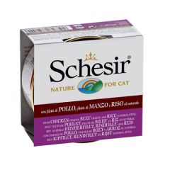 Schesir Gato Frango com Vaca eArroz (Latas)