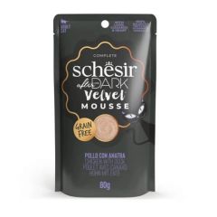Schesir Gato After Dark Velvet Mousse Pollo con Pato (Saquetas)