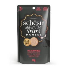 Schesir Gato After Dark Velvet Mousse Pollo con Ternera (Saquetas)