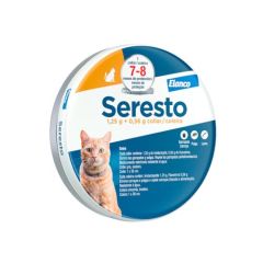 Coleira antiparasitária Seresto para gatos