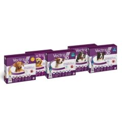 Vectra 3D Antiparasitario cães (3 pipetas)