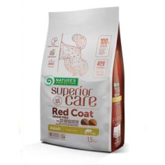 Nature's Protection Superior Care Red Coat Adult Salmão