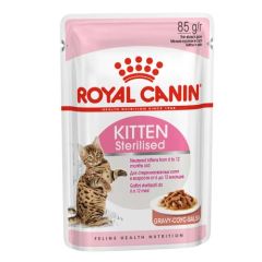 Royal Canin Kitten Sterilised Gravy (Saquetas) 85 gr x 12