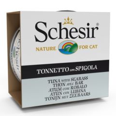 Schesir Cat Atum com Robalo em Geleia (Saquetas) 85 gr x 14