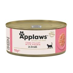 Applaws Cat Lata Atum e camarão (156 gr x 24)