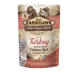 Carnilove Cat Turkey (Saquetas) - 24 x 85 gr