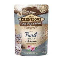 Carnilove Cat Trucha (Saquetas) - 24 x 85 gr