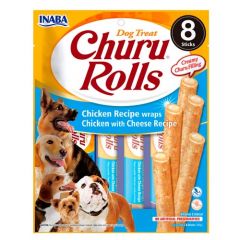 Churu Dog Rolls Chicken & Cheese Recipe