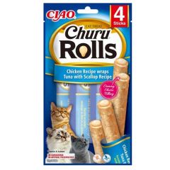 Churu Cat Rolls Tuna & Scallop Recipe