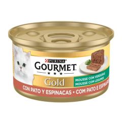 Gourmet Gold Mousse Pato e Espinafre