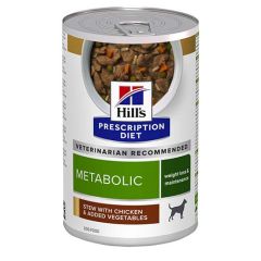 Hill's Canine Metabolic Chicken & Vegetable Stew (latas)