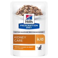 Hill's Prescription Diet K/D Feline Frango (Saquetas)