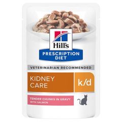Hill's Prescription Diet K/D Feline Salmão (Saquetas)