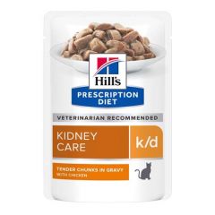 Hill's Prescription Diet Feline K/D Chicken (Saquetas)