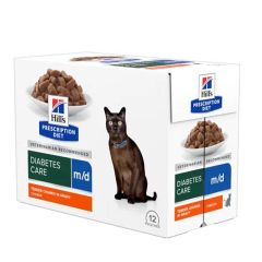 Hill's Feline M/D (Saquetas) 12x85 gr