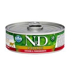 Farmina N&D Cat Prime Chicken (Latas) 30 x 70 gr