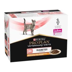 Pro Plan Veterinary Diets Cat DM Diabetes Chicken (Saquetas)