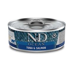 Farmina N&D Cat Ocean Tuna Salmón (Latas) 30 x 70 gr