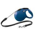 Correia extensível Flexi Classic Corda Azul
