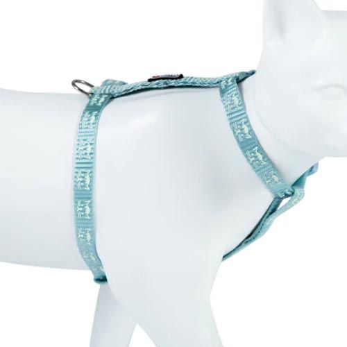Arnês refletor para gatos Freecat Azul 10 mm x 19/30 cm