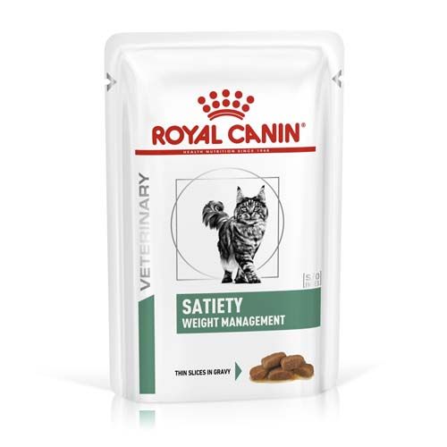 Royal Canin Cat Satiety Weight Management (Saquetas) 85 gr x 12