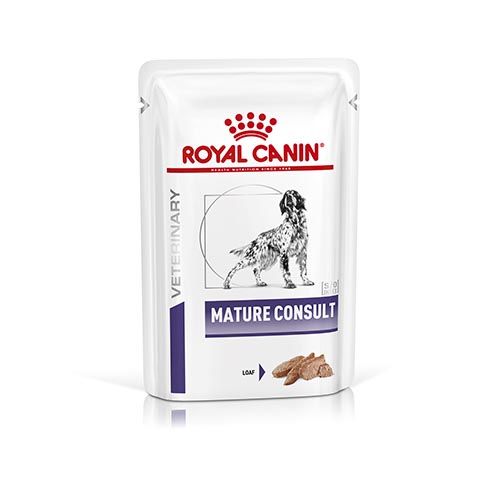 Royal Canin Veterinary Dog Mature Consult (Saquetas) 100 gr x 12