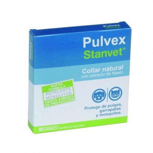 Coleira Antiparasitária Pulvex para cães