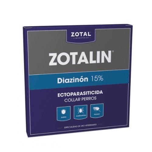 Desinfetante Zotal G - Coleira Anti-Parasitária Zotalin Cão
